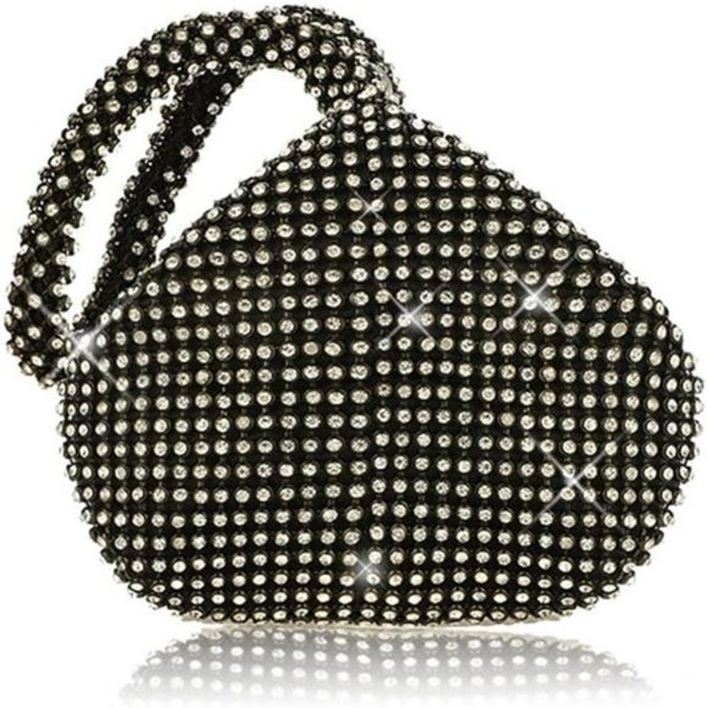 Women's Glitter Purse Clutch Evening Luxury Bags for Party Prom or Night Out